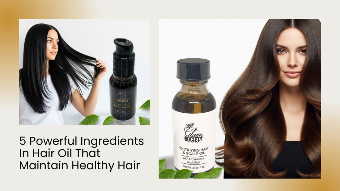 Powerful Ingredients In Hair Oil That Maintain Healthy Hair
