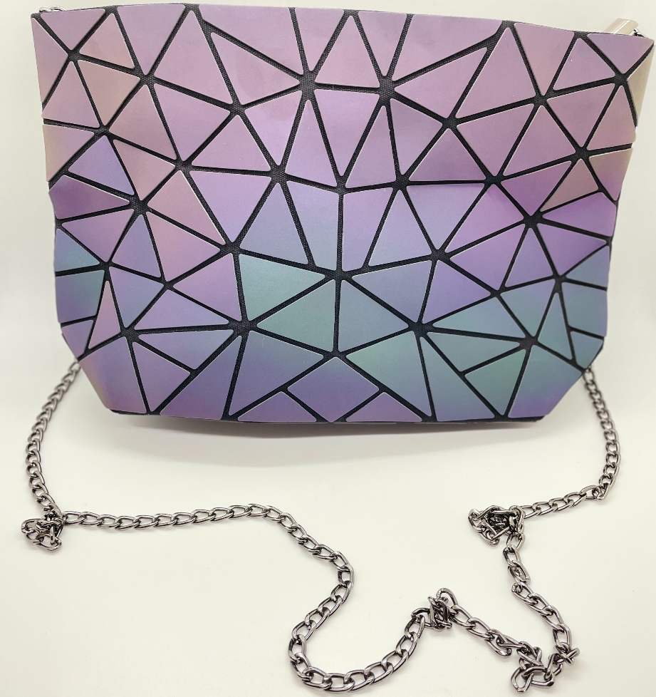 Geometric Holographic Handbag SALE
