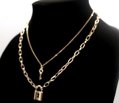 Lock N Key Necklace