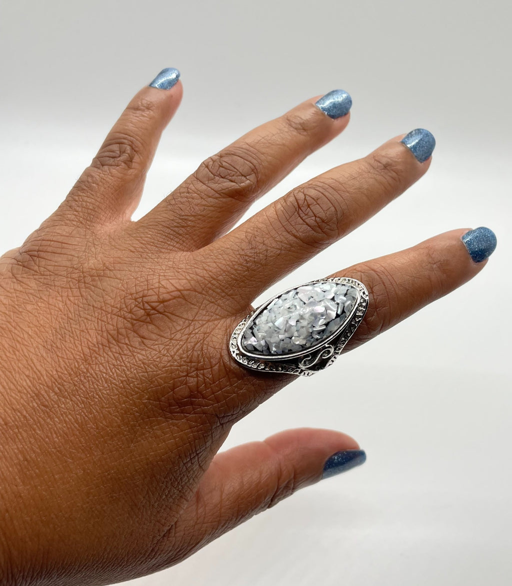 Retro Shell Ring JEWELRY