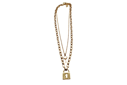 Lock N Key Necklace