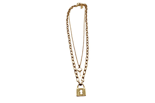 Lock N Key Necklace