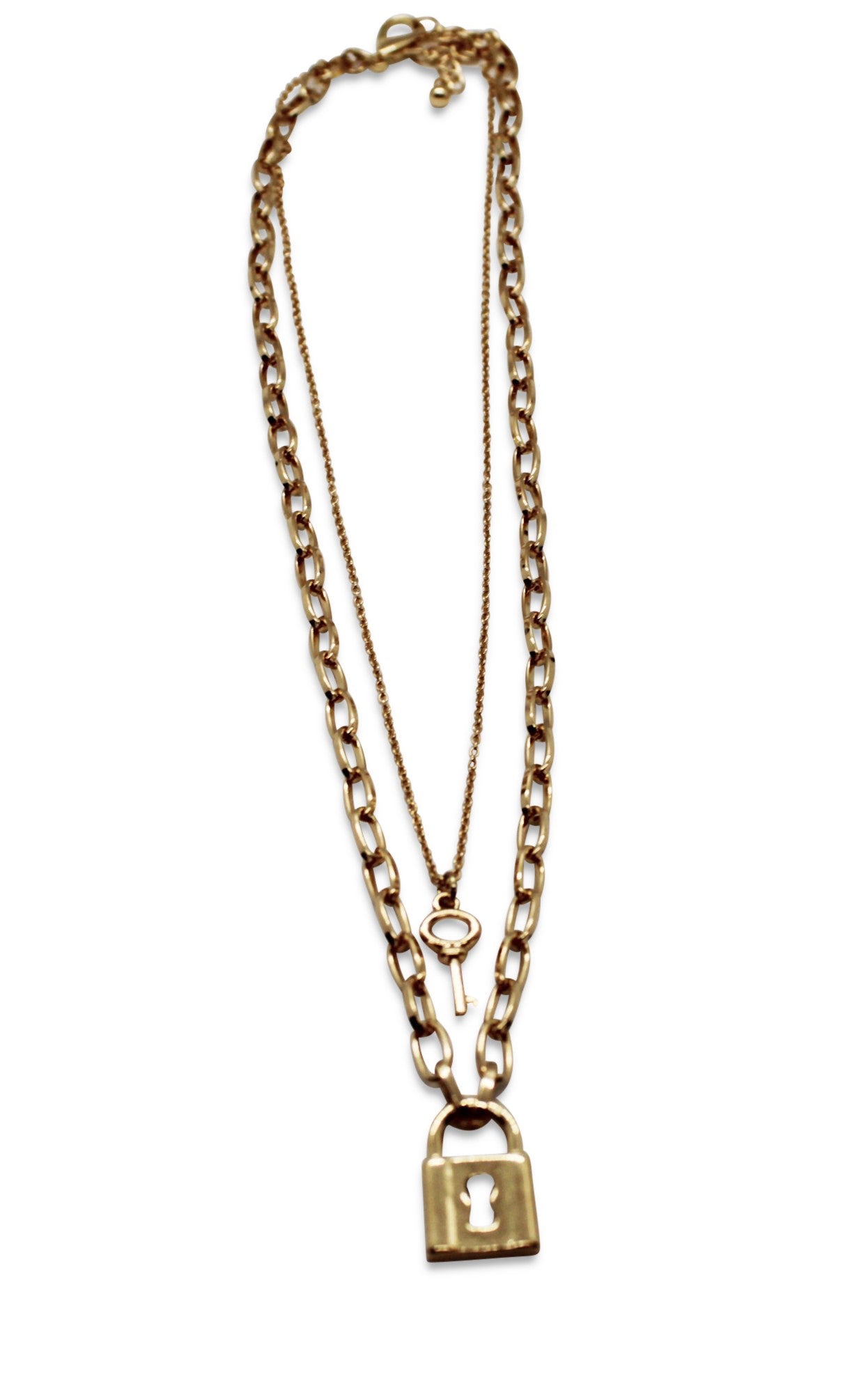 Lock N Key Necklace