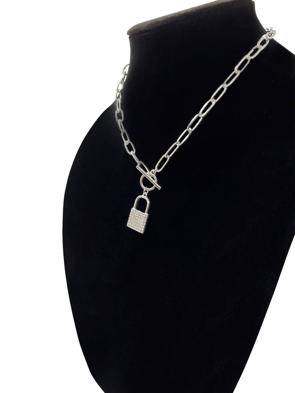 Lock Away Necklace Hypoallergenic Jewelry | Glam Society LLC