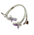 Crystal Butterfly Ring JEWELRY