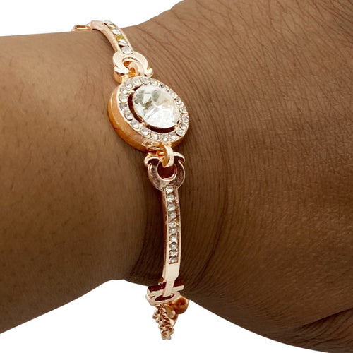 Round Crystal Bracelet | Women's Jewelry | Gam Society