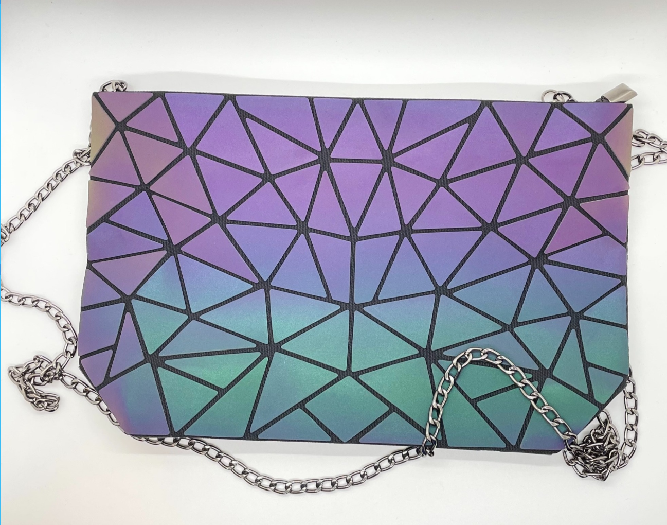 Geometric Holographic Handbag SALE